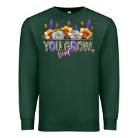 Sports Green you grow girl Premium Sweatshirt - NancyCooperArtShop