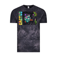 Cloud Black cactus Vintage Tee - CowhideDigitalArt