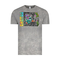 Cloud Rock cactus Vintage Tee - CowhideDigitalArt