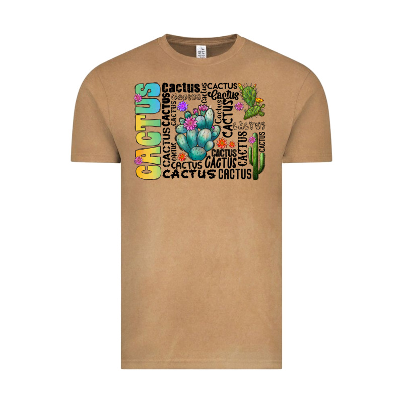 Cactus Vintage Tee by CowhideDigitalArt | Teevron