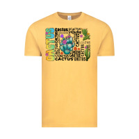 Vintage Mustard cactus Vintage Tee - CowhideDigitalArt