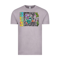 Vintage Zinc cactus Vintage Tee - CowhideDigitalArt