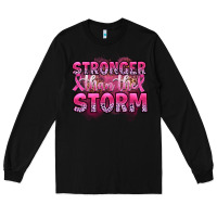 Black stronger than the storm Long Sleeve Tee - Artiststas