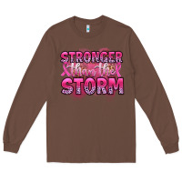Chestnut stronger than the storm Long Sleeve Tee - Artiststas