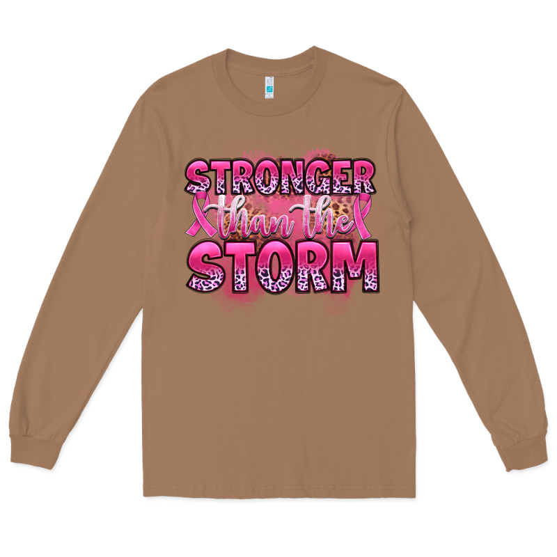 Stronger Than The Storm Long Sleeve Tee by Artiststas | Teevron