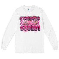 White stronger than the storm Long Sleeve Tee - Artiststas