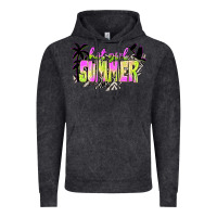 Vintage Black hot girl summer with palms Vintage Hoodie - texasbilliewilder