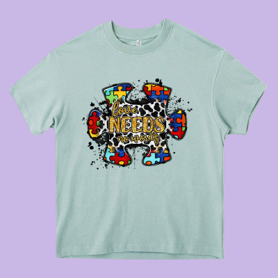 Love Needs No Words 2 Heavy Core Tee Designed By Racoondesign