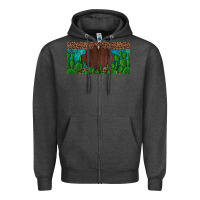 Charcoal Heather western cactus leopard and turquoise custom nametext license plate Zipper Hoodie - Artiststas