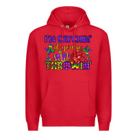 Red i m catchin if you re throwin Premium Hoodie - LillyAllenDesigns