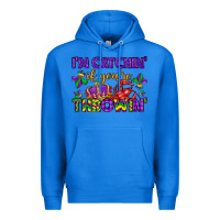 True Royal i m catchin if you re throwin Premium Hoodie - LillyAllenDesigns