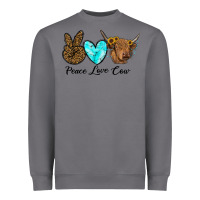 Storm peace love cow Heavyweight Sweatshirt - RanaPortraitStore