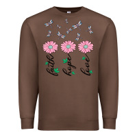 Chestnut faith hope love Premium Sweatshirt - MaliasSmallBusiness