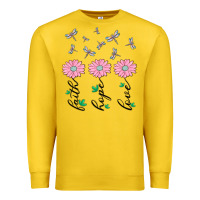 Lemon faith hope love Premium Sweatshirt - MaliasSmallBusiness