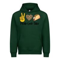 Forest Green Peare Love Tacos Urban Hoodie - Bettercallsaul