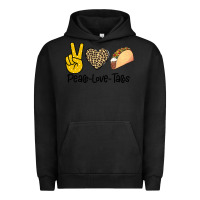 Pigment Black Peare Love Tacos Urban Hoodie - Bettercallsaul