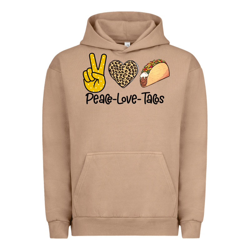 Peare Love Tacos Urban Hoodie by Bettercallsaul | Teevron