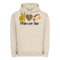 Pigment French Oak Peare Love Tacos Urban Hoodie - Bettercallsaul