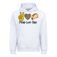 White Peare Love Tacos Urban Hoodie - Bettercallsaul