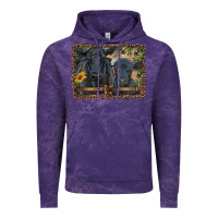 Cloud Purple western black angus cattle and calf with leopard Vintage Hoodie - RanaPortraitStore