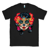 Black sugar skull Classic Tee - BundleAndBundleShop