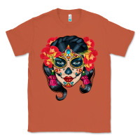 Copper sugar skull Classic Tee - BundleAndBundleShop