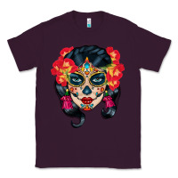 Plum sugar skull Classic Tee - BundleAndBundleShop