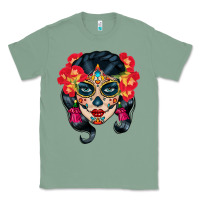Sage sugar skull Classic Tee - BundleAndBundleShop