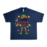 Navy im the sarcastic elf Urban Heavy Tee - FaDigitalArtStudio