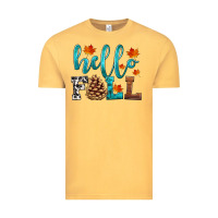 Vintage Mustard hello fall Vintage Tee - HRA Design Shop