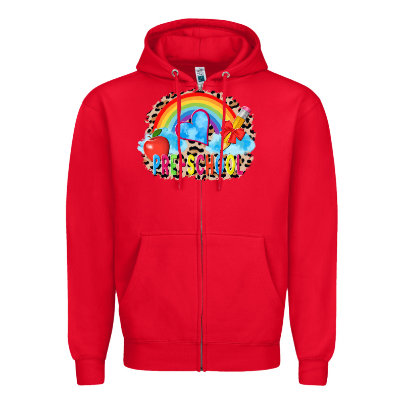 Back To School Pre School 3200x2400 Zipper Hoodie by AdoDesignShop | Teevron