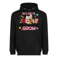 Black 100 days of watching my students grow Heavyweight Hoodie - MaliasSmallBusiness