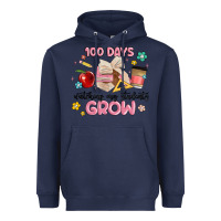 Navy 100 days of watching my students grow Heavyweight Hoodie - MaliasSmallBusiness