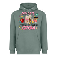 Sage 100 days of watching my students grow Heavyweight Hoodie - MaliasSmallBusiness