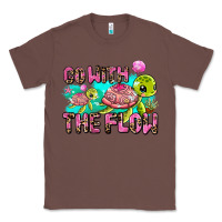 Chestnut go with the flow Classic Tee - AdoDesignShop