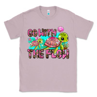 Lilac go with the flow Classic Tee - AdoDesignShop