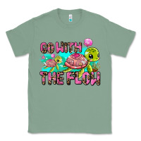 Sage go with the flow Classic Tee - AdoDesignShop