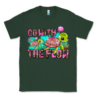 Sports Green go with the flow Classic Tee - AdoDesignShop