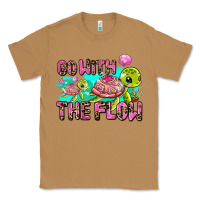 Toasted Coconut go with the flow Classic Tee - AdoDesignShop