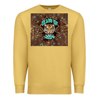 Antique Gold class of 2024 tiger Premium Sweatshirt - NancyCooperArtShop