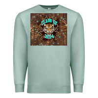 Seafoam class of 2024 tiger Premium Sweatshirt - NancyCooperArtShop