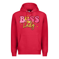 Cardinal boss lady Premium Hoodie - LillyAllenDesigns