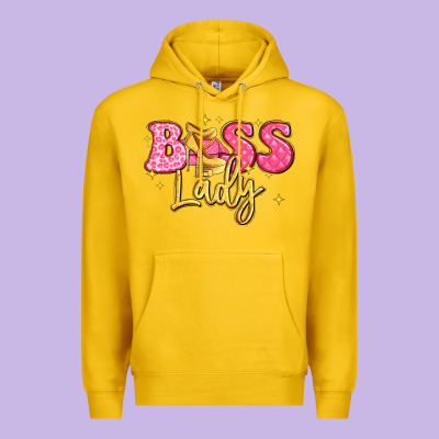 Boss Lady Premium Hoodie Designed By Lillyallendesigns