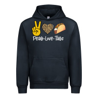 Navy Peace Love Tacos Urban Hoodie - Bettercallsaul