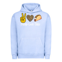 Pigment Grape Ice Peace Love Tacos Urban Hoodie - Bettercallsaul