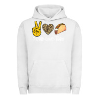 Pigment Lunar Rock Peace Love Tacos Urban Hoodie - Bettercallsaul