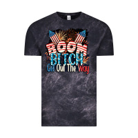 Cloud Black Boom bitch get out the way 4th of July Vintage Tee - CowGirlArtShop