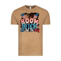 Vintage Camel Boom bitch get out the way 4th of July Vintage Tee - CowGirlArtShop