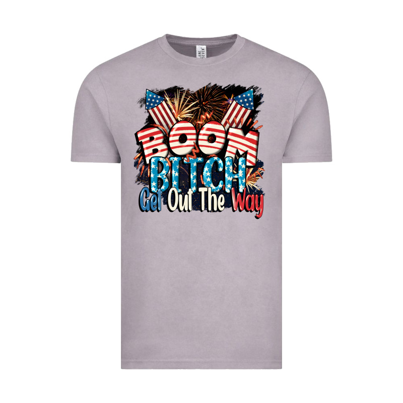 Boom Bitch Get Out The Way 4th Of July Vintage Tee by CowGirlArtShop | Teevron