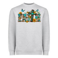 Heather Grey western faith Heavyweight Sweatshirt - Zillion Design Studio